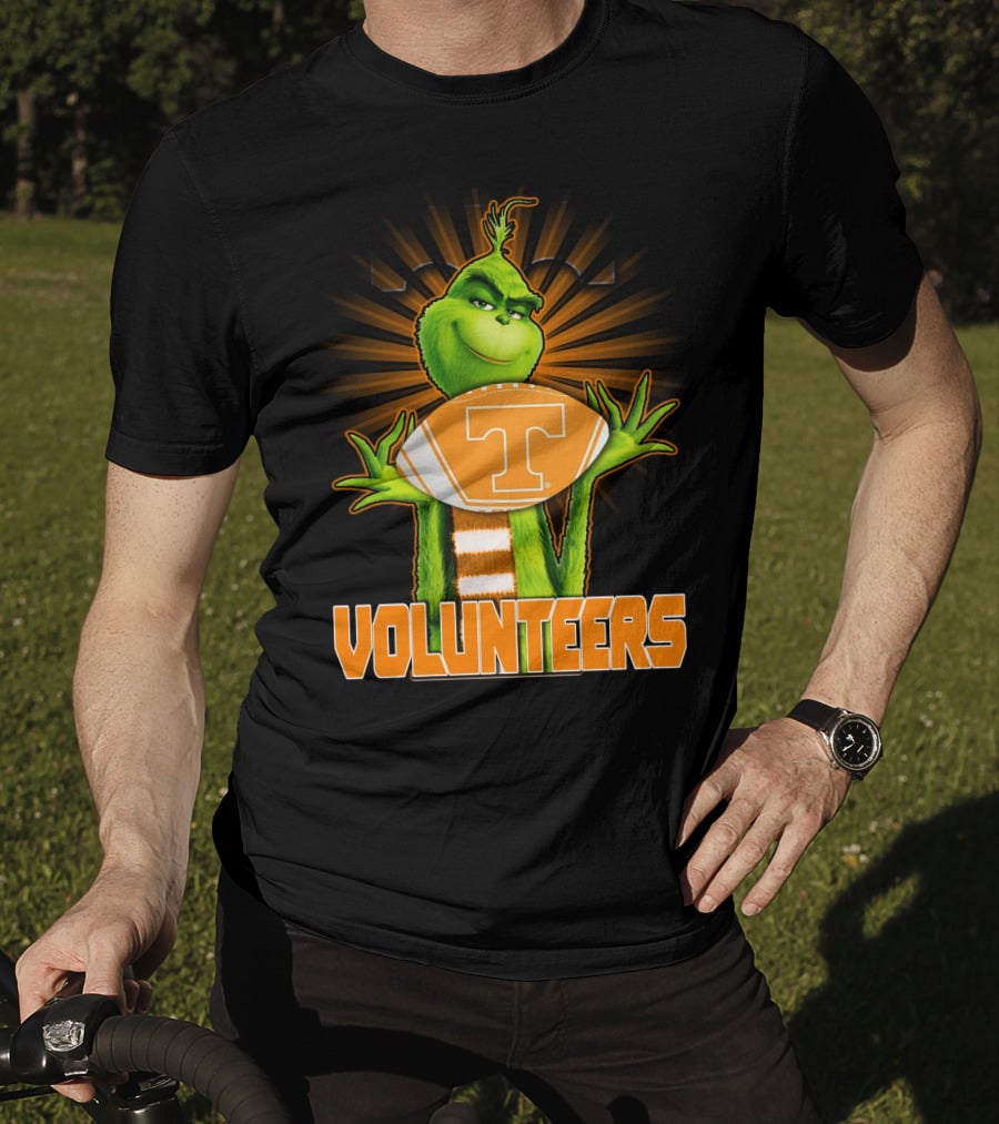 Grinch Volunteers Tennessee Football T T-Shirt