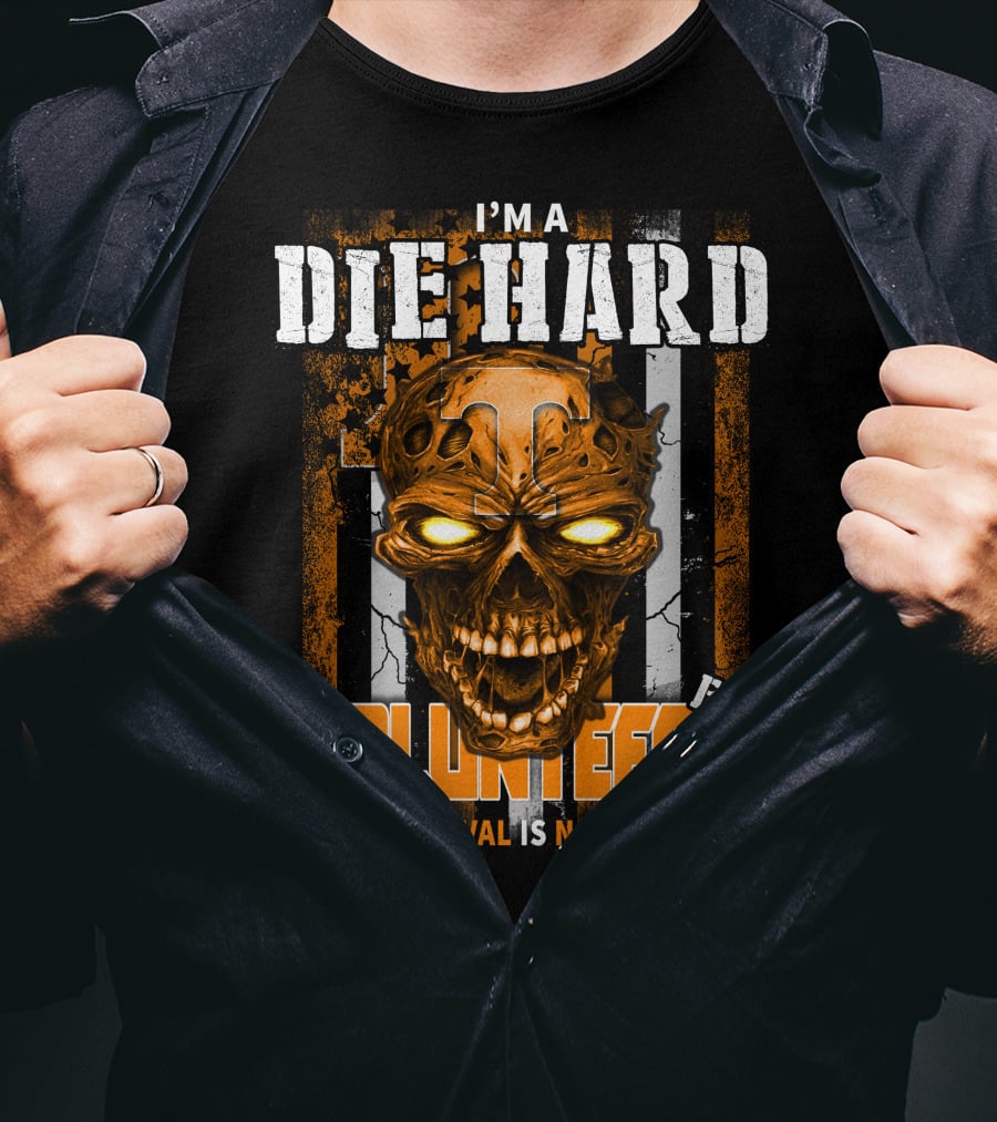 I'm A Die Hard Fan Tennessee Volunteers Your Approval Is Not Required T-Shirt