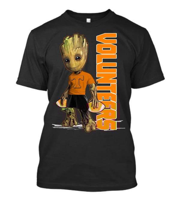 Groot Tennessee Volunteers Football Fan T-Shirt