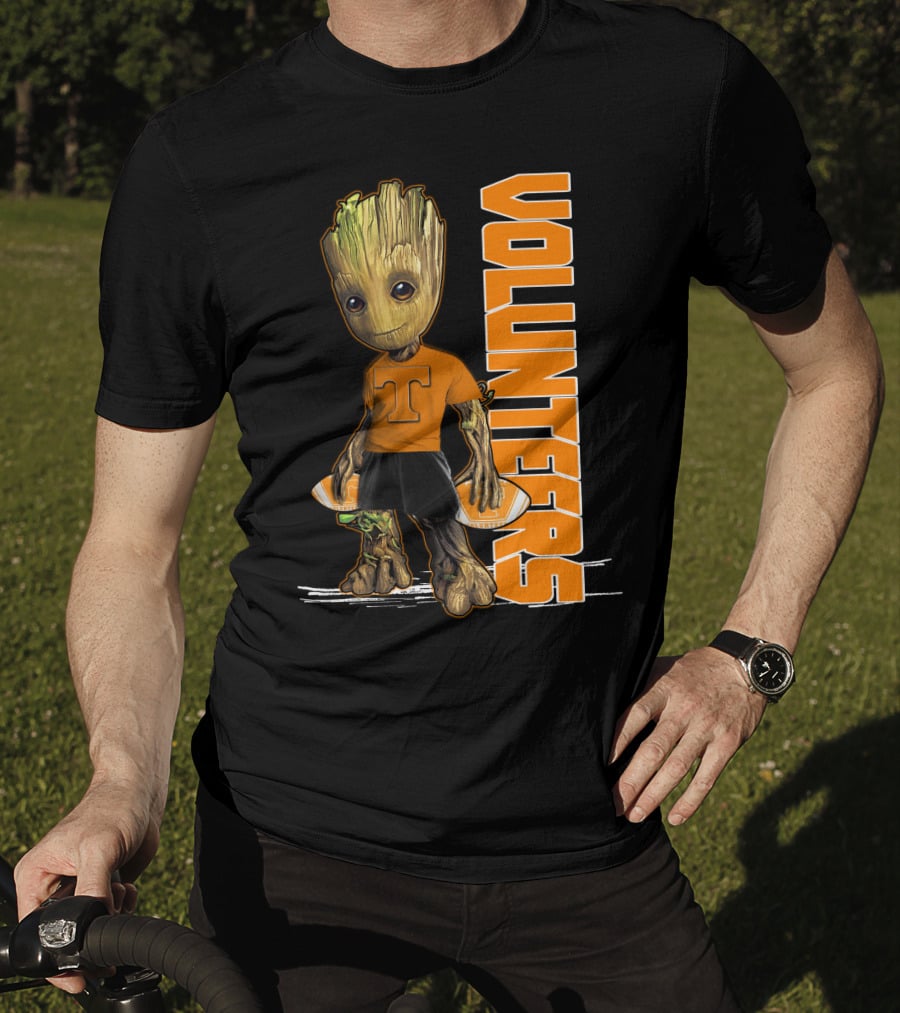 Groot Tennessee Volunteers Football Fan T-Shirt