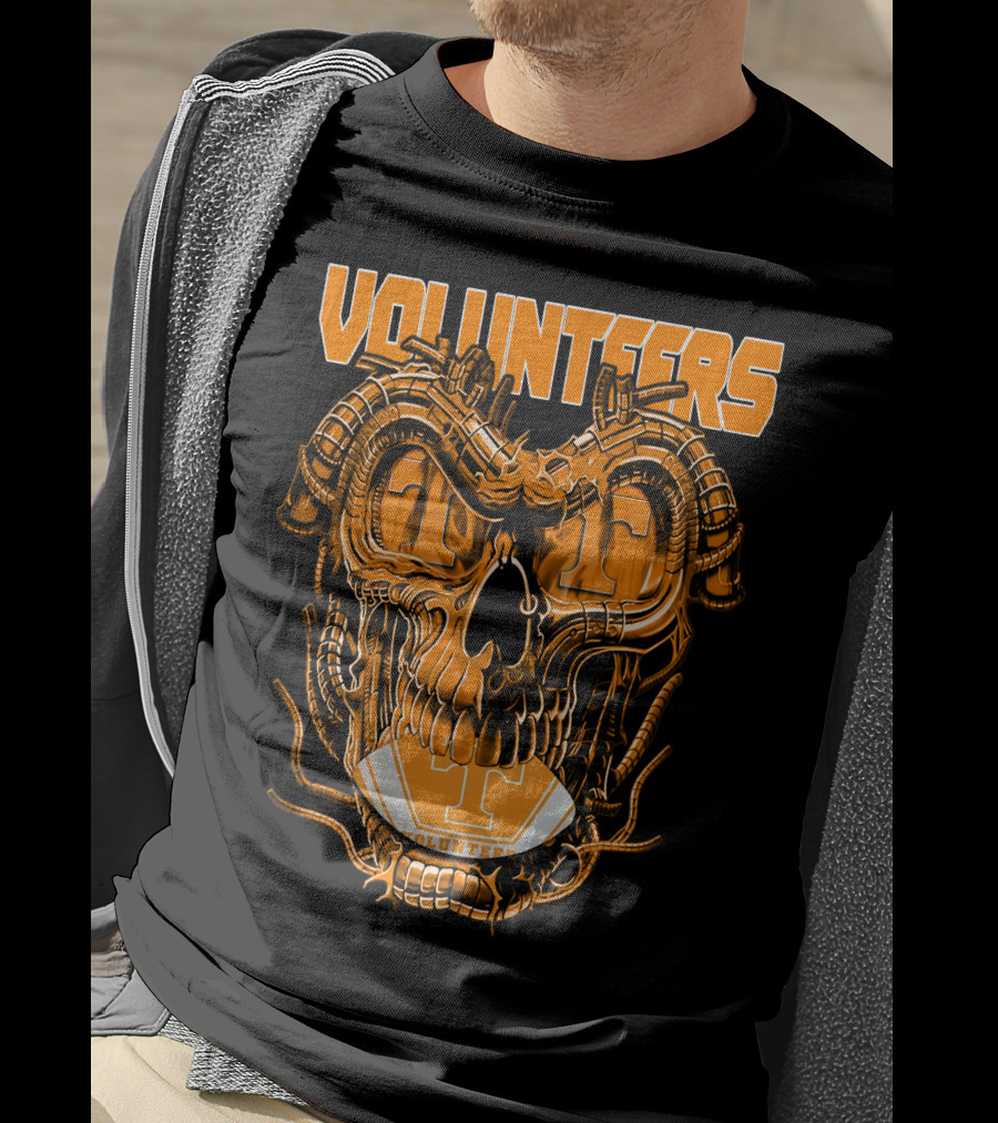 Volunteers Dragonskull Tennessee Football T-Shirt