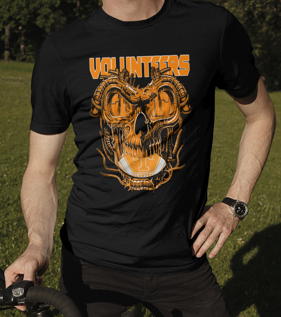 Volunteers Dragonskull Tennessee Football T-Shirt