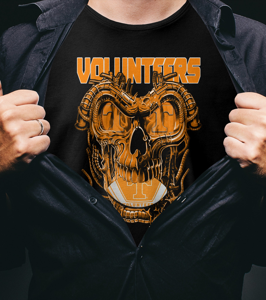 Volunteers Dragonskull Tennessee Football T-Shirt