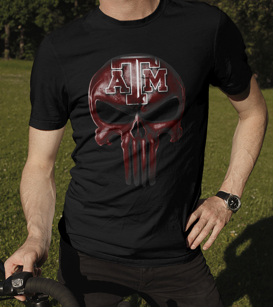 Texas A&M Aggies Skull T-Shirt