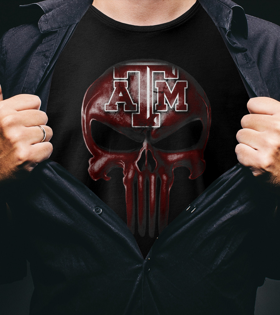 Texas A&M Aggies Skull T-Shirt