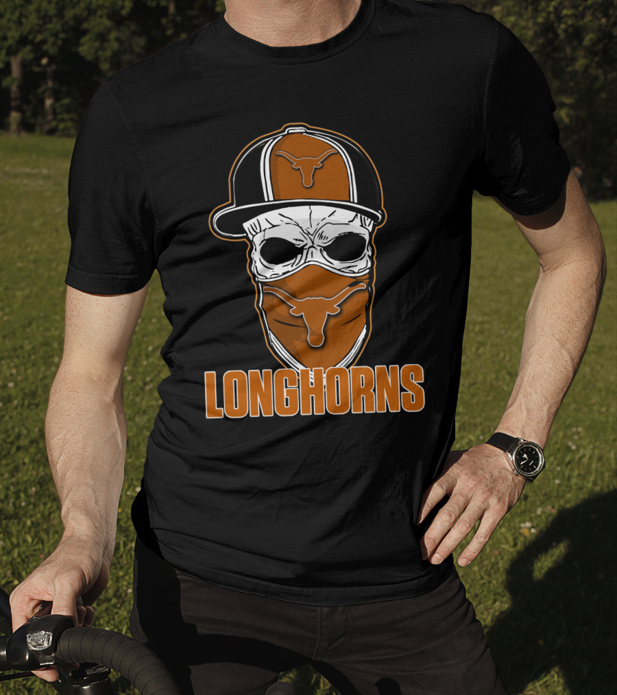Skull Hat Longhorns Texas Iconic T-Shirt