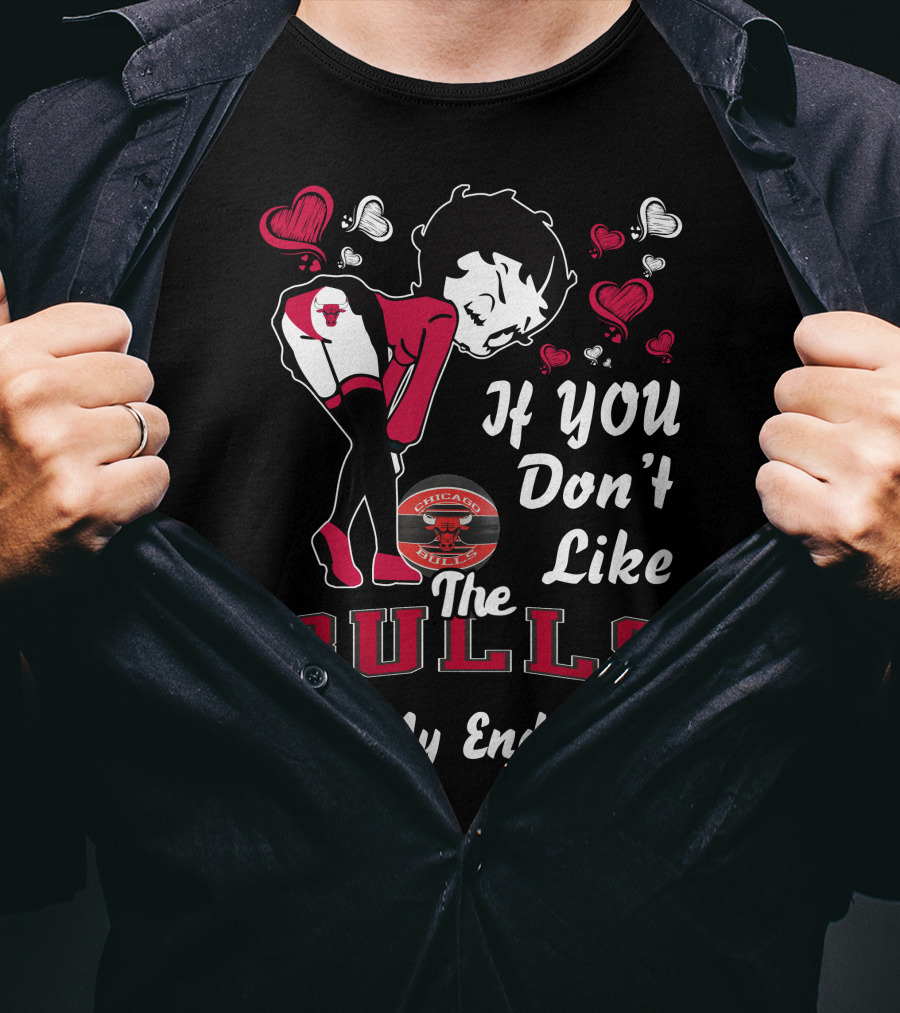 If You Don't Like The Chicago Bulls Kiss My Endzone T-Shirt