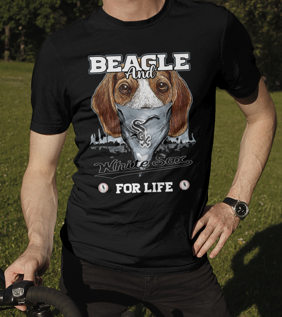 Beagle And White Sox For Life T-Shirt