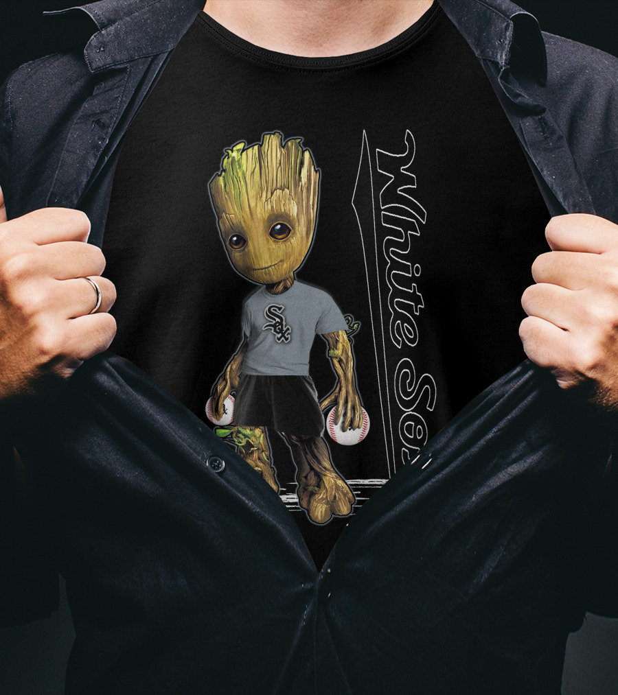 Groot Chicago White Sox Baseball Fan T-Shirt