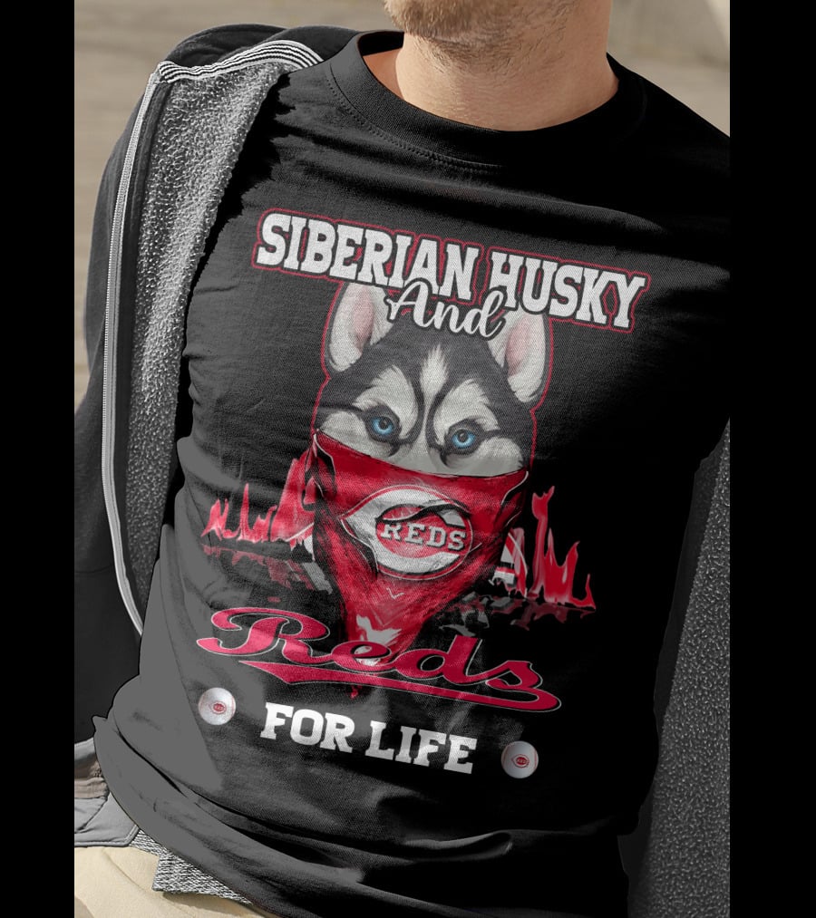 Siberian Husky And Reds For Life T-Shirt