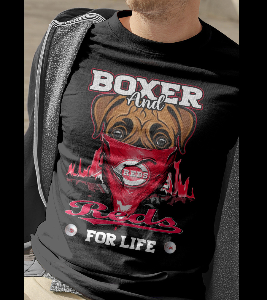 Boxer And Reds For Life T-Shirt