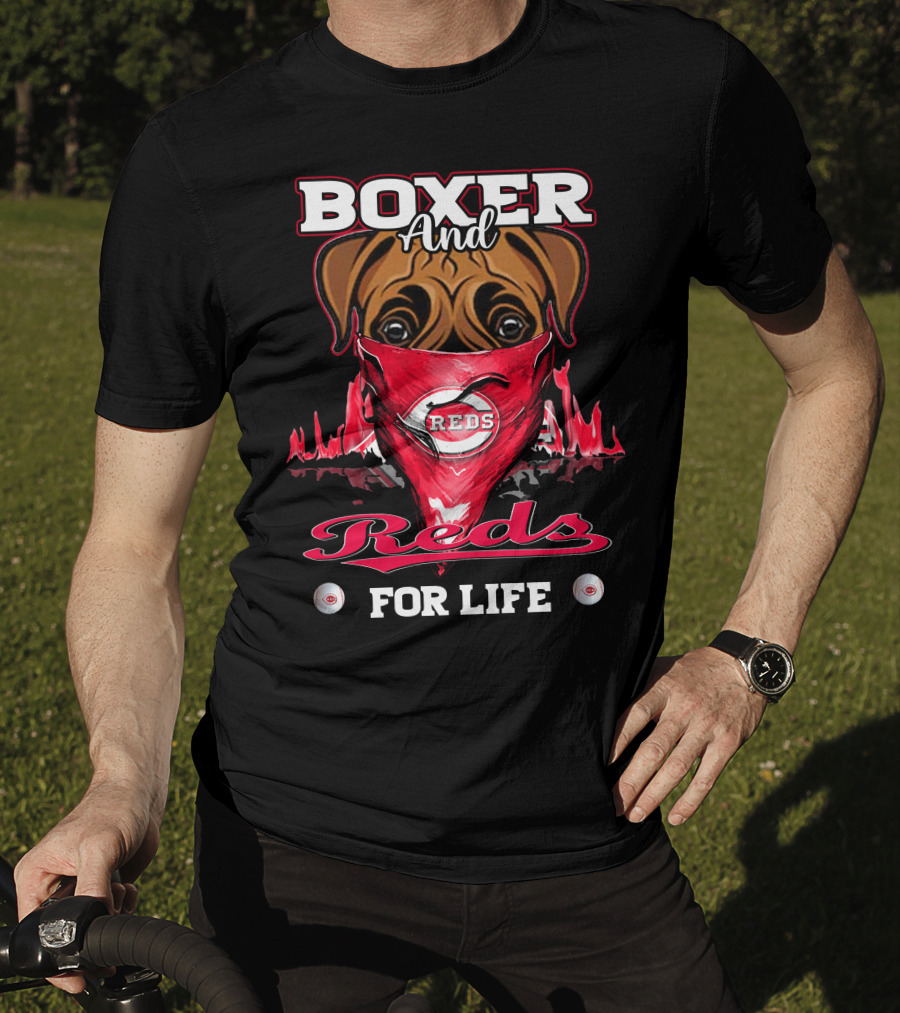 Boxer And Reds For Life T-Shirt