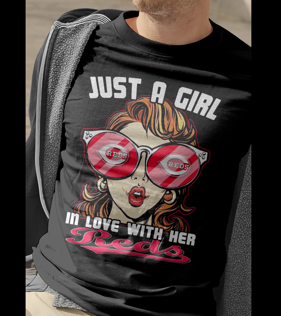 Just A Girl In Love With Her Reds T-Shirt