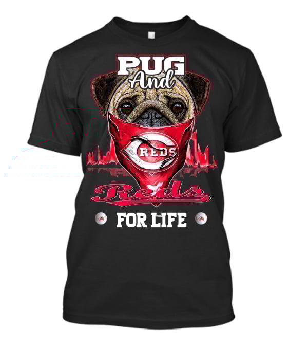Pug And Reds For Life T-Shirt