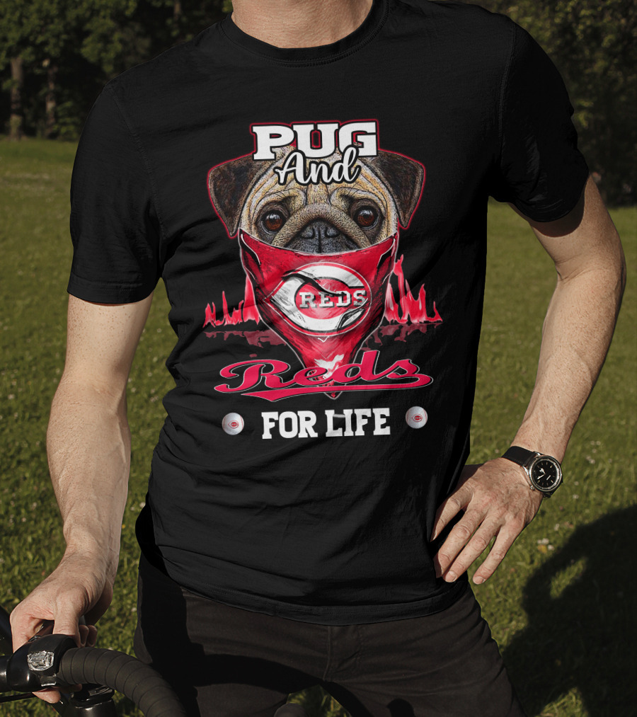Pug And Reds For Life T-Shirt