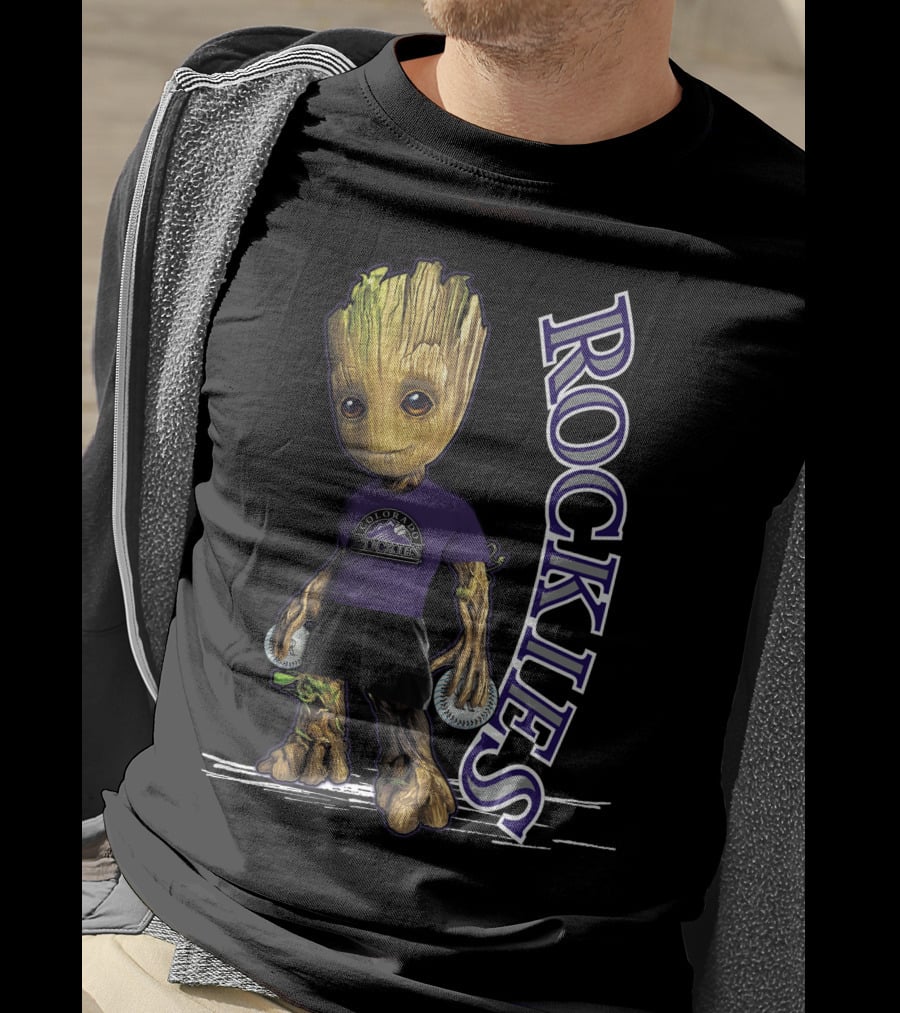 Groot Colorado Rockies Rockies T-Shirt