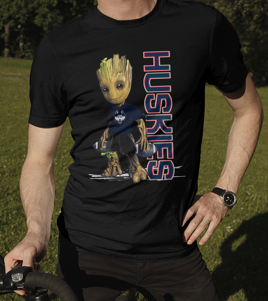 Groot Huskies UConn Football Fan T-Shirt