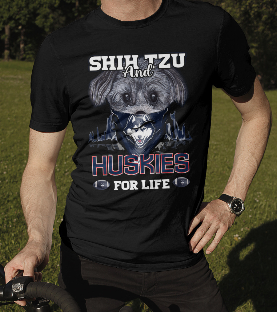 Shih Tzu And Huskies For Life T-Shirt