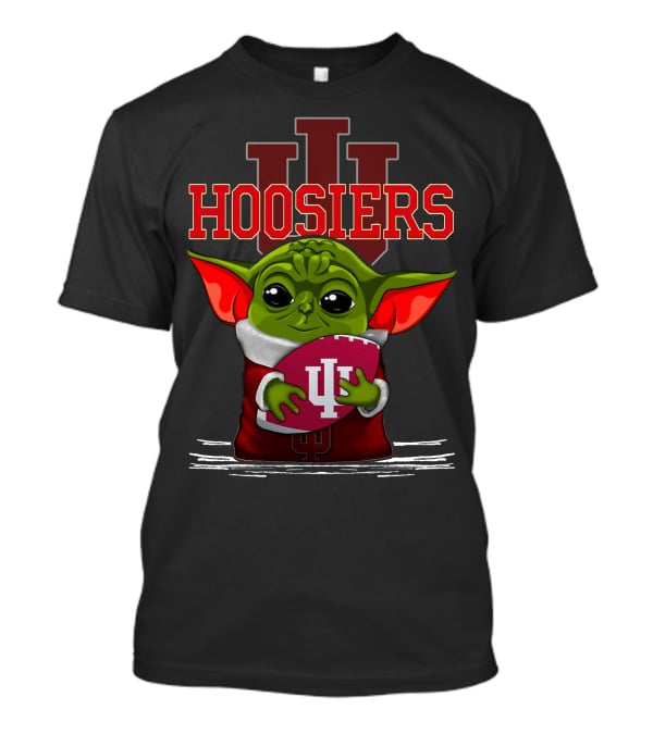 Yoda Hoosiers Indiana IU Football T-Shirt