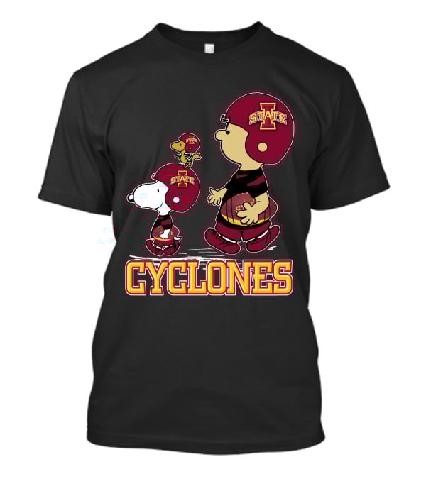 Snpfootball Cyclones Iowa State Peanuts Collection T-Shirt