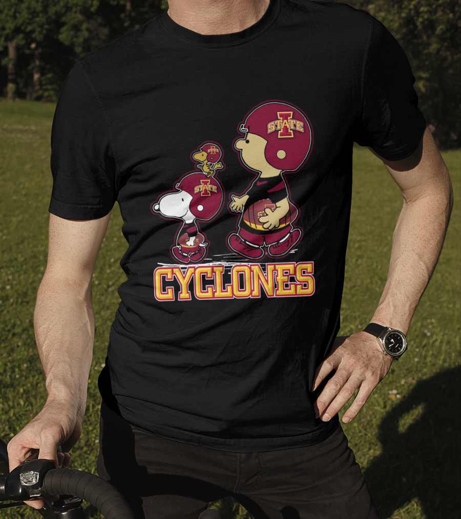 Snpfootball Cyclones Iowa State Peanuts Collection T-Shirt