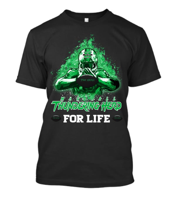 Marshall Thundering Herd The Herd For Life T-Shirt