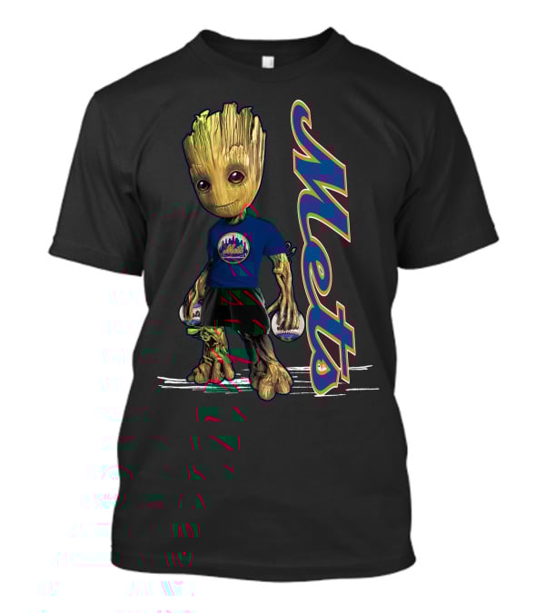 Groot Mets Baseball Fan New York Mets T-Shirt