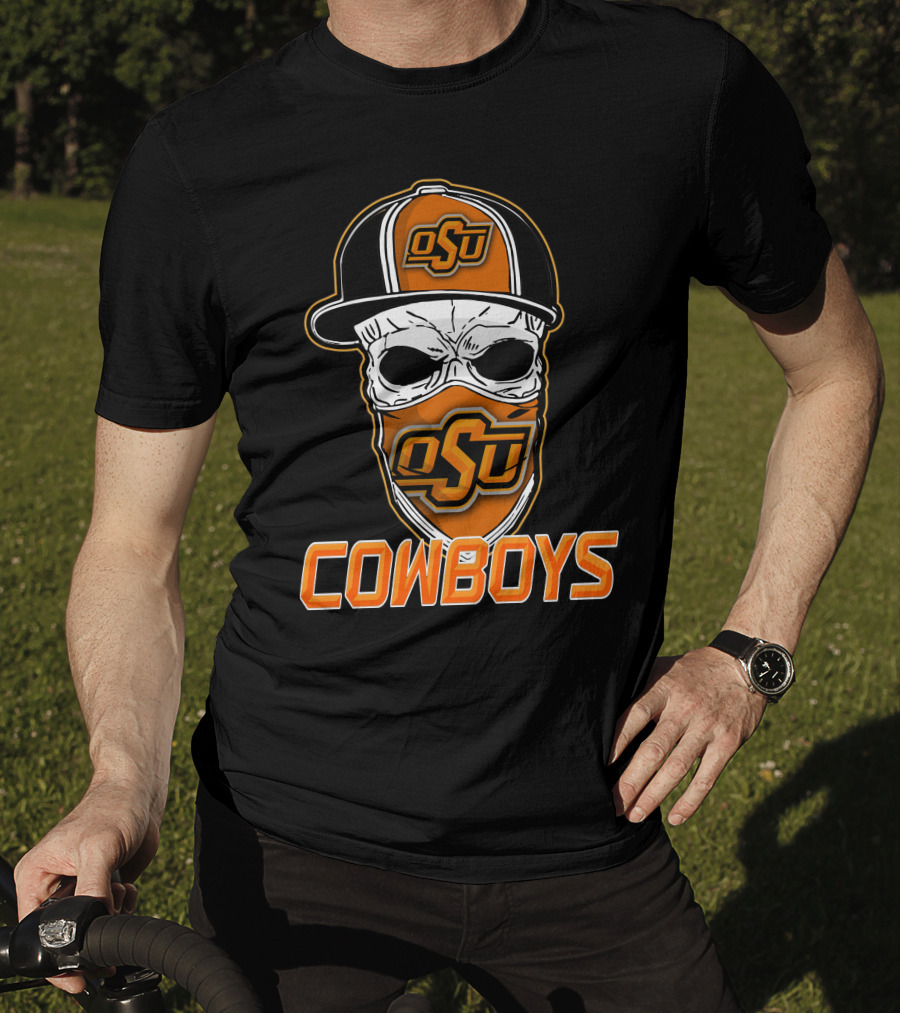 OSU Skull Hat Cowboys T-Shirt