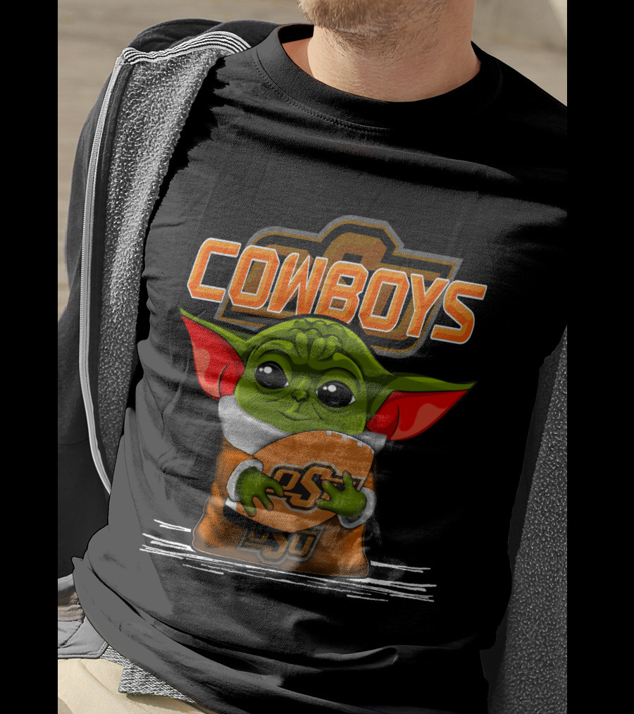 Cowboys OSU Yoda Football Fan T-Shirt