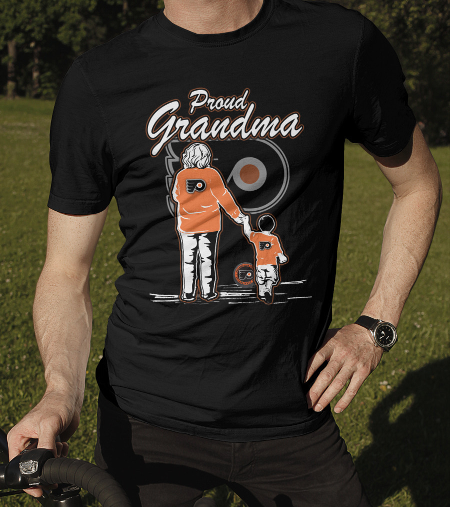 Proud Grandma Philadelphia Flyers NHL T-Shirt