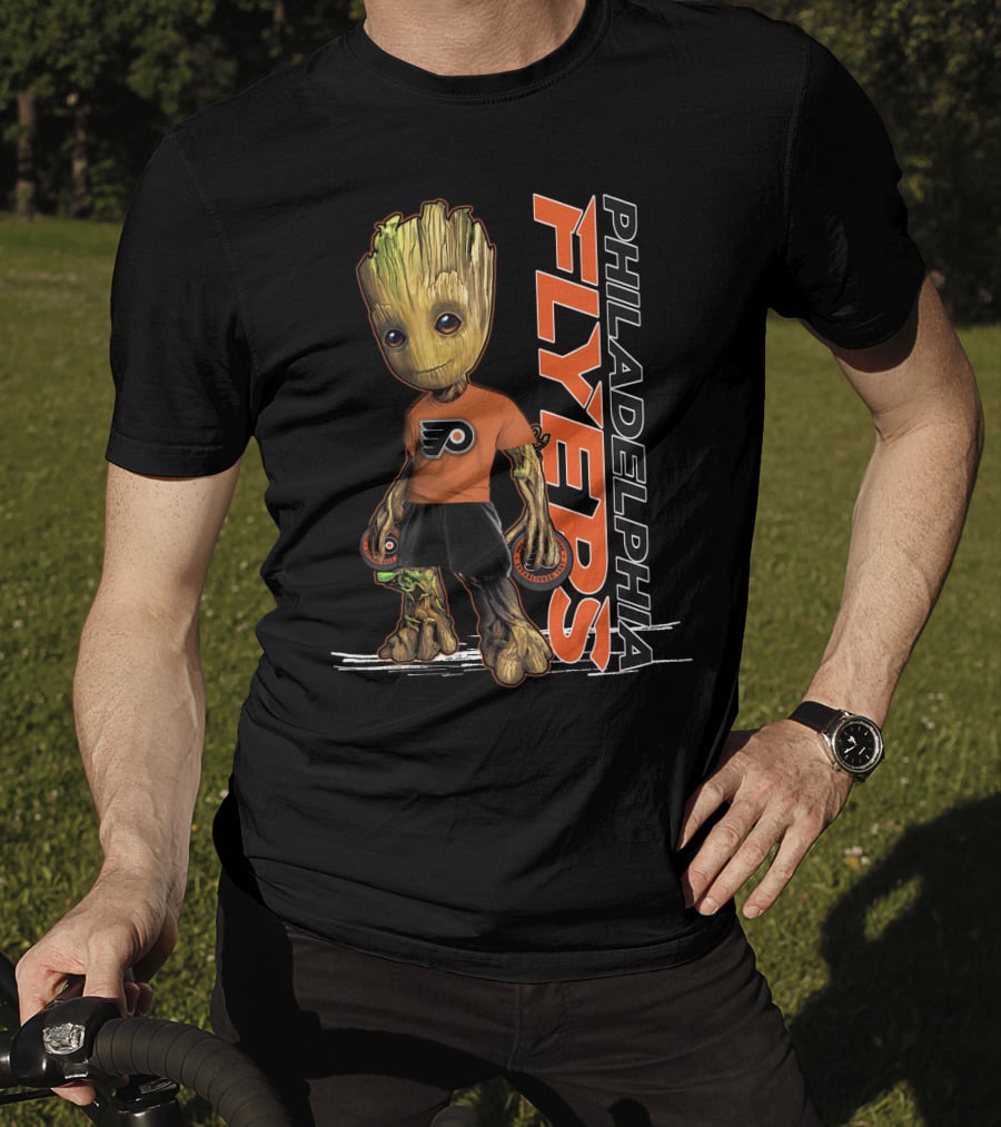 Philadelphia Flyers Groot Hockey Fan T-Shirt