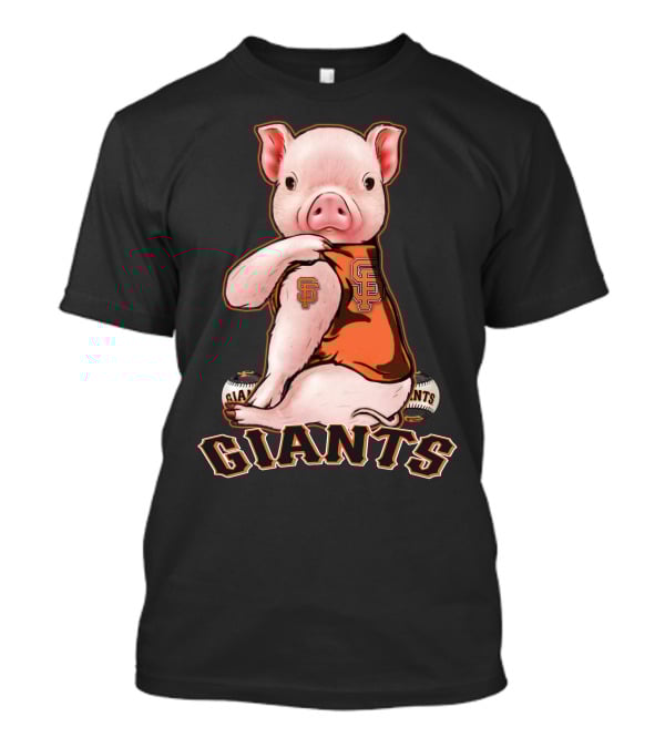 San Francisco Giants Pig Baseball Fan T-Shirt
