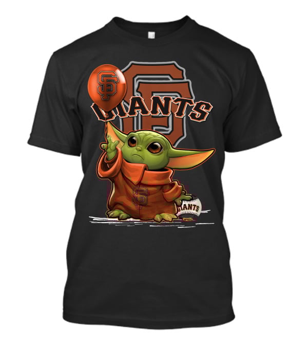 SF Giants Yoda Balloon T-Shirt