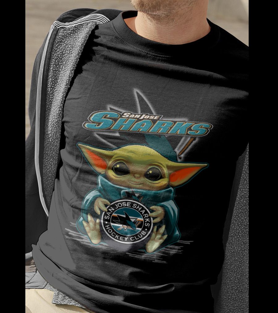 San Jose Sharks Hockey Club Yoda T-Shirt