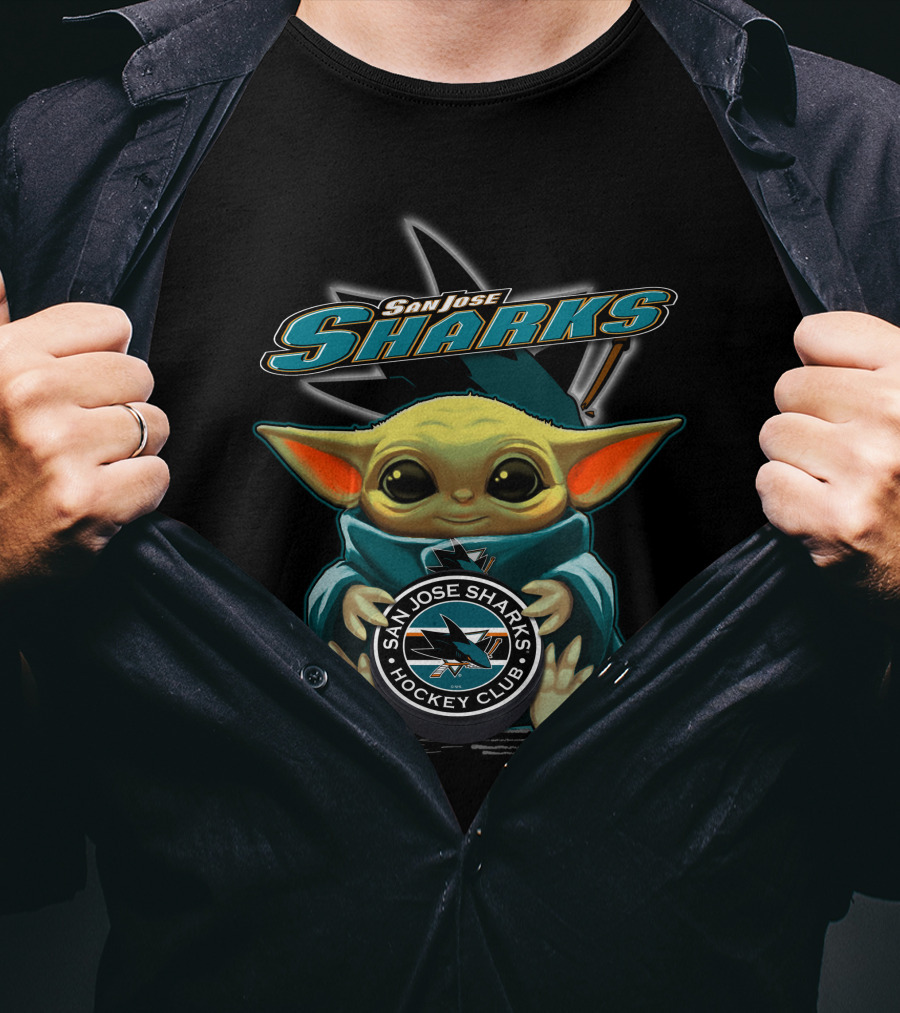 San Jose Sharks Hockey Club Yoda T-Shirt
