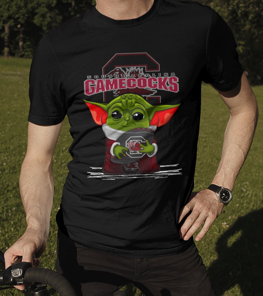 South Carolina Gamecocks Yoda Football Fan T-Shirt