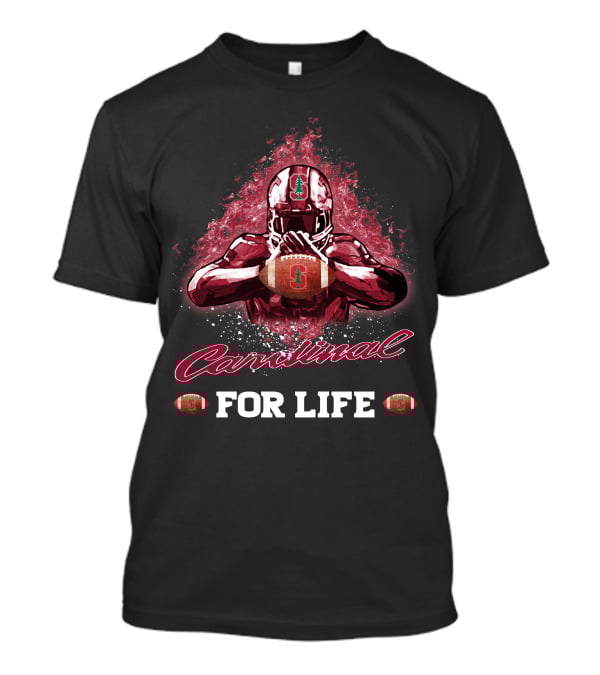 Cardinal For Life Stanford Football Energy And Passion T-Shirt