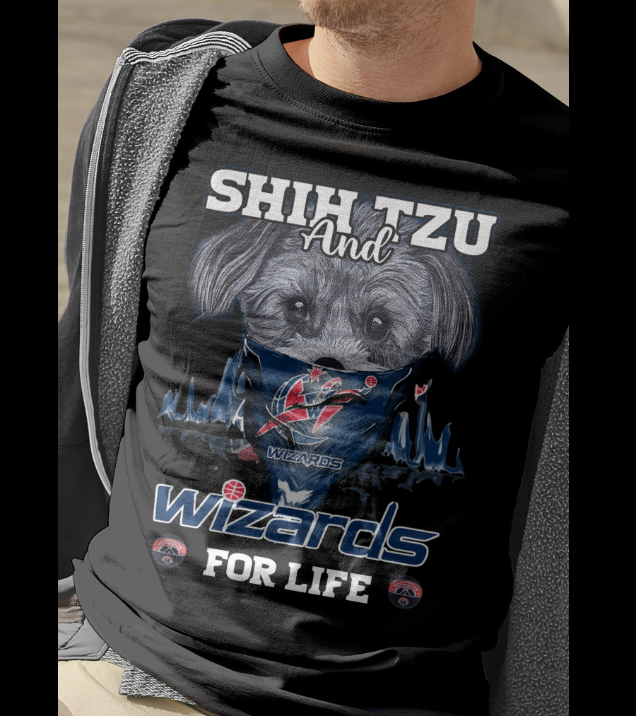 Shih Tzu And Wizards For Life T-Shirt
