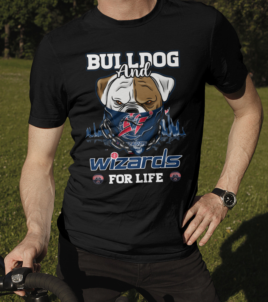 Bulldog And Wizards For Life Washington T-Shirt