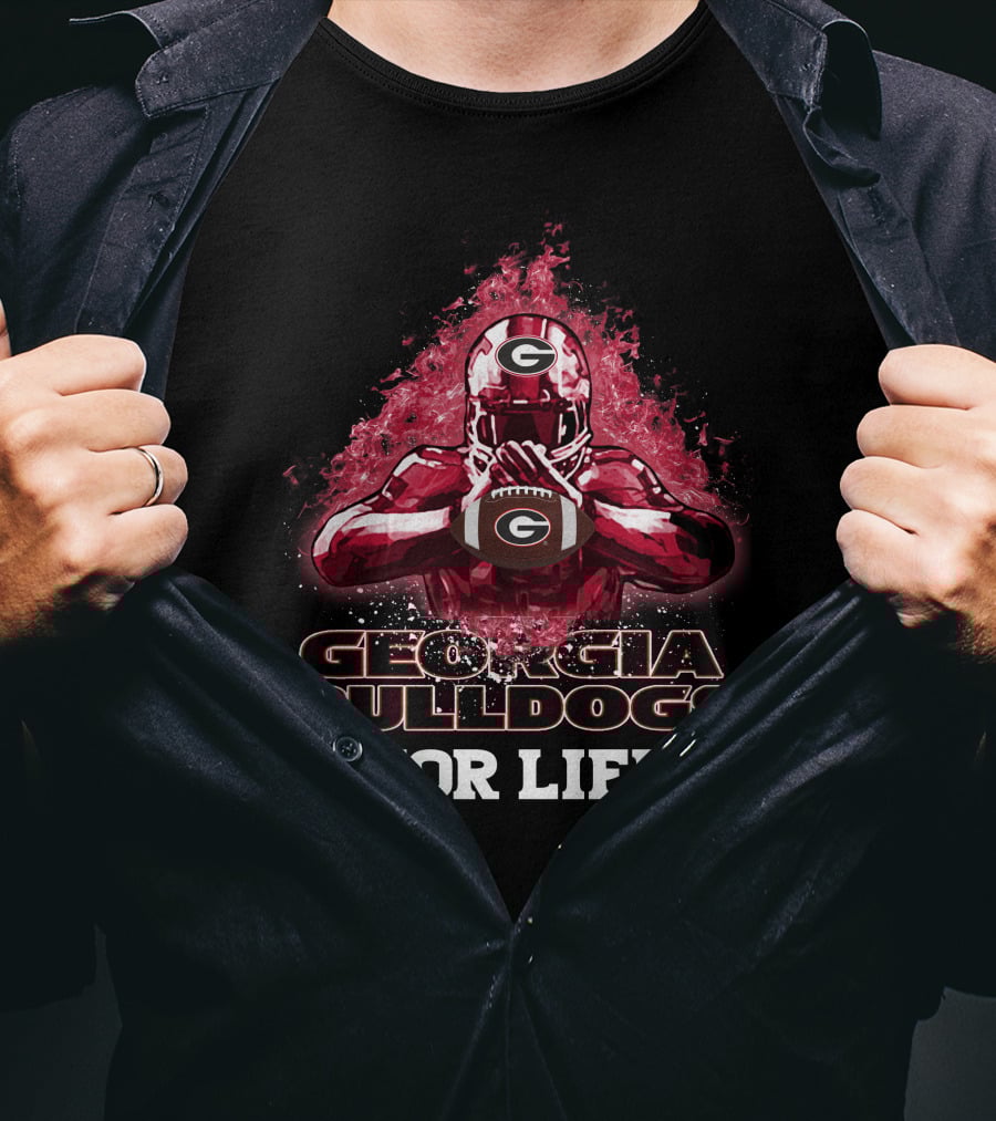 Georgia Bulldogs Football Player For Life T-Shirt
