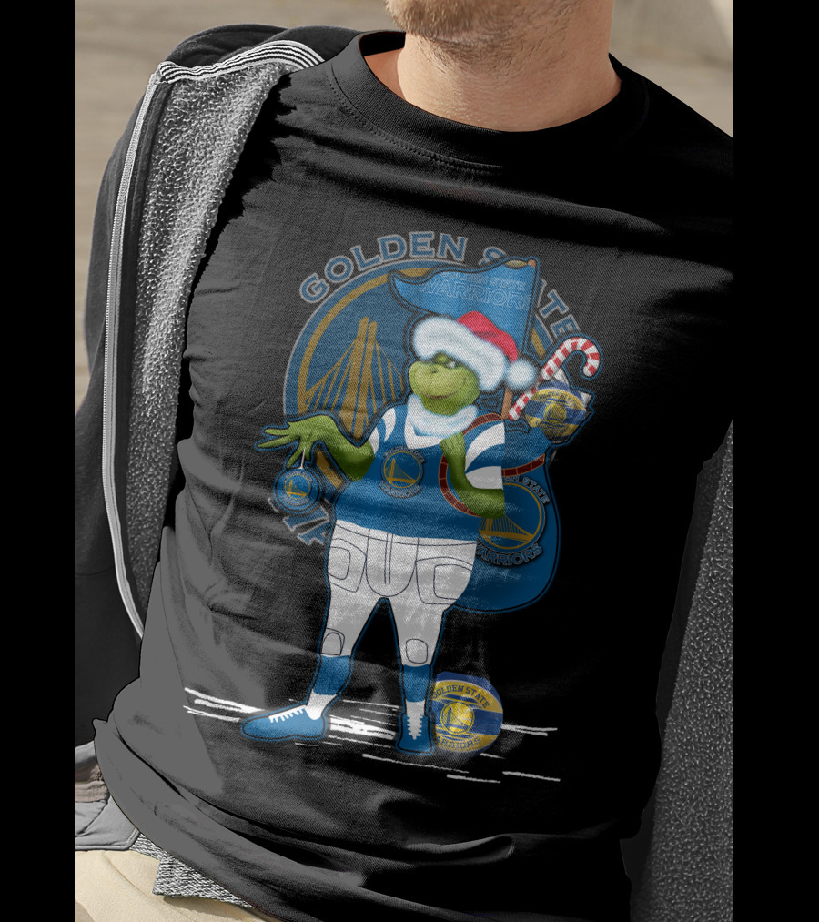 Golden State Warriors Grinch Christmas Special Edition T-Shirt