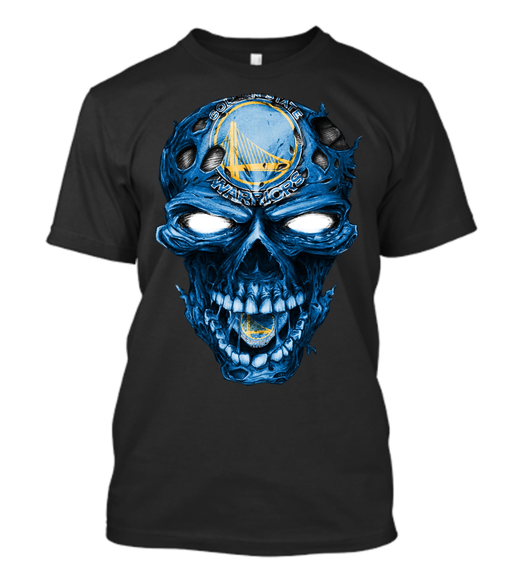 Skull Golden State Warriors NBA T-Shirt