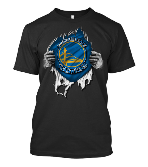 Golden State Warriors Torn T-Shirt