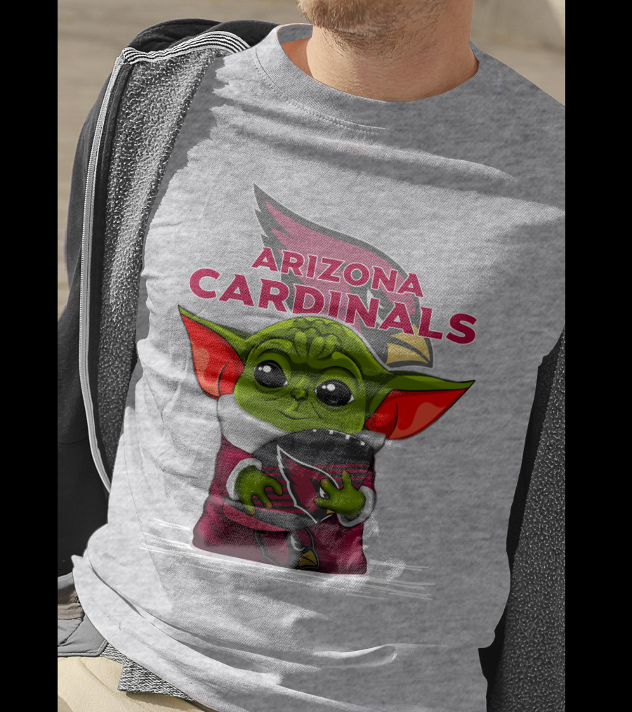 Arizona Cardinals Yoda Football Fan T-Shirt