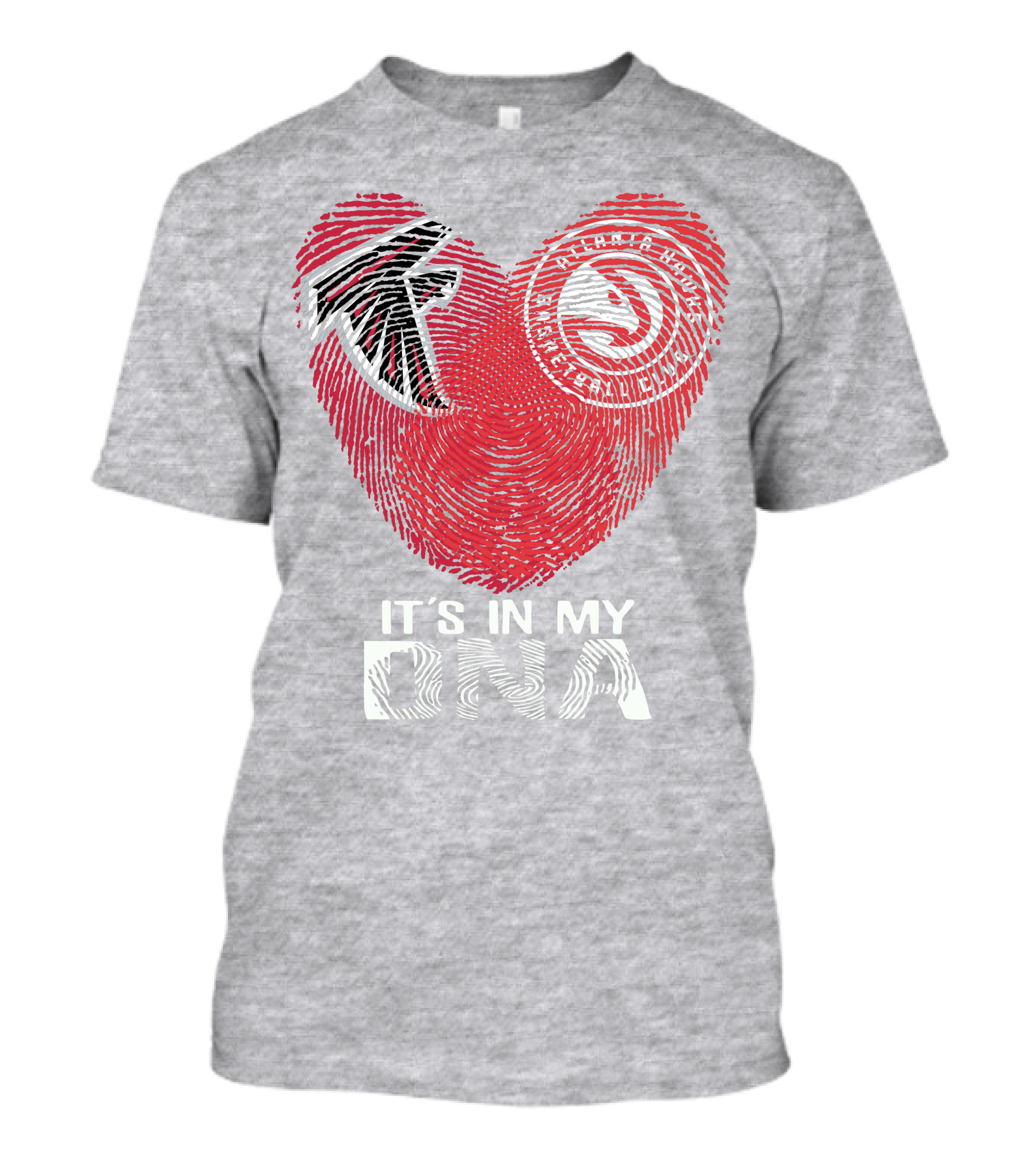 Atlanta Falcons It's In My Dna Heart T-Shirt
