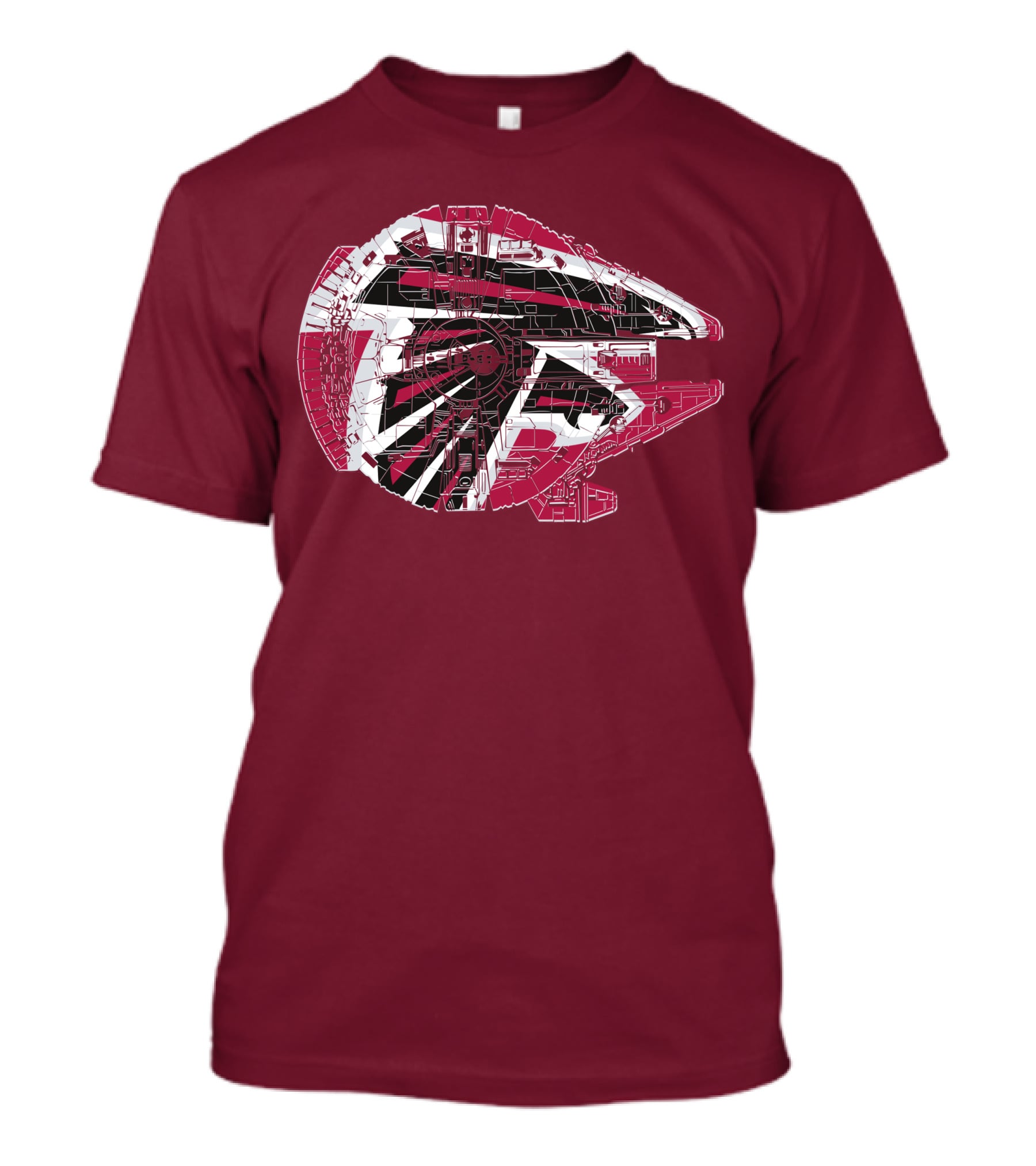 Atlanta Falcons Millennium Falcon 69 Spaceship T-Shirt