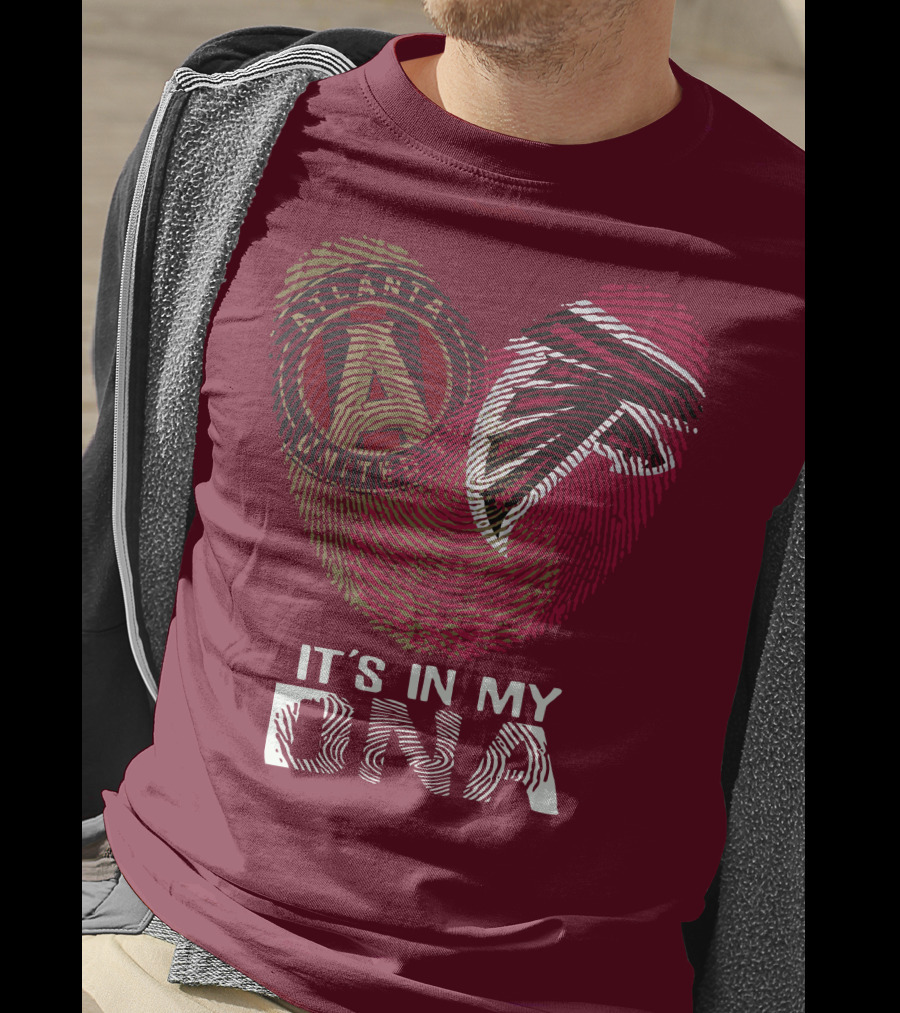 Atlanta Falcons And Atlanta United It’s In My DNA T-Shirt