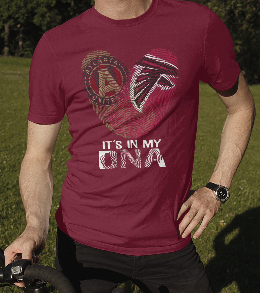 Atlanta Falcons And Atlanta United It’s In My DNA T-Shirt