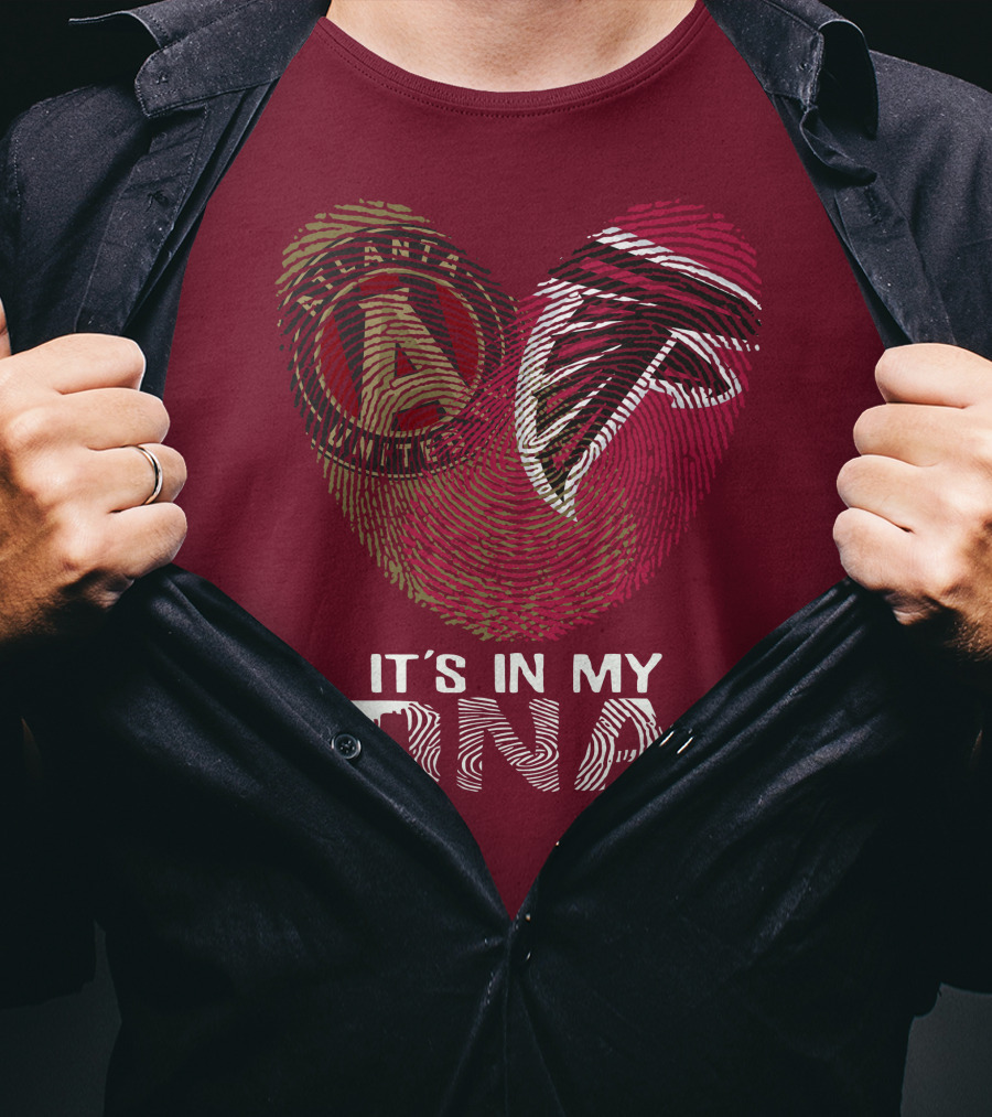 Atlanta Falcons And Atlanta United It’s In My DNA T-Shirt