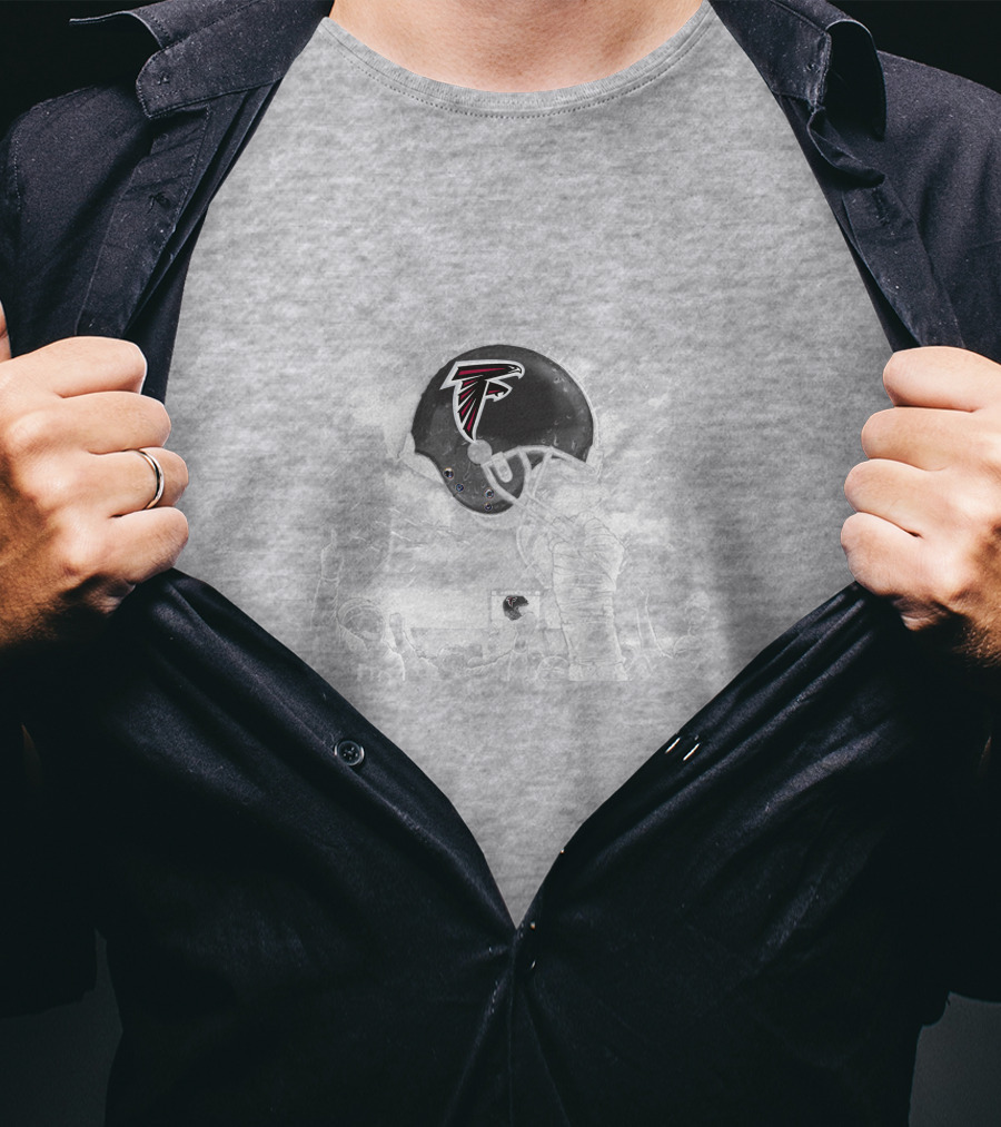 Atlanta Falcons Helmet Football Team T-Shirt